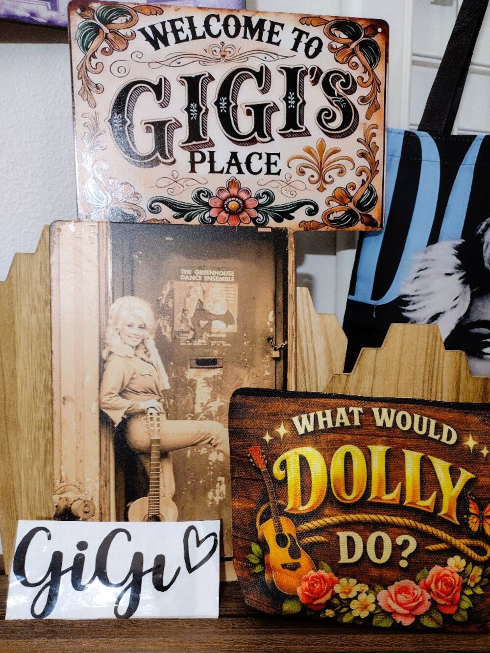Ultimate Country Gigi Gift Pack RIP Dolly Gigi Dolly Make-up Gigi Car Decal